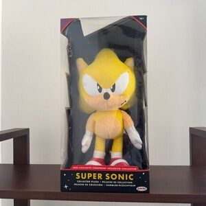 Super Sonic Collectors plush Exclusive 2023 Jakks Pacific